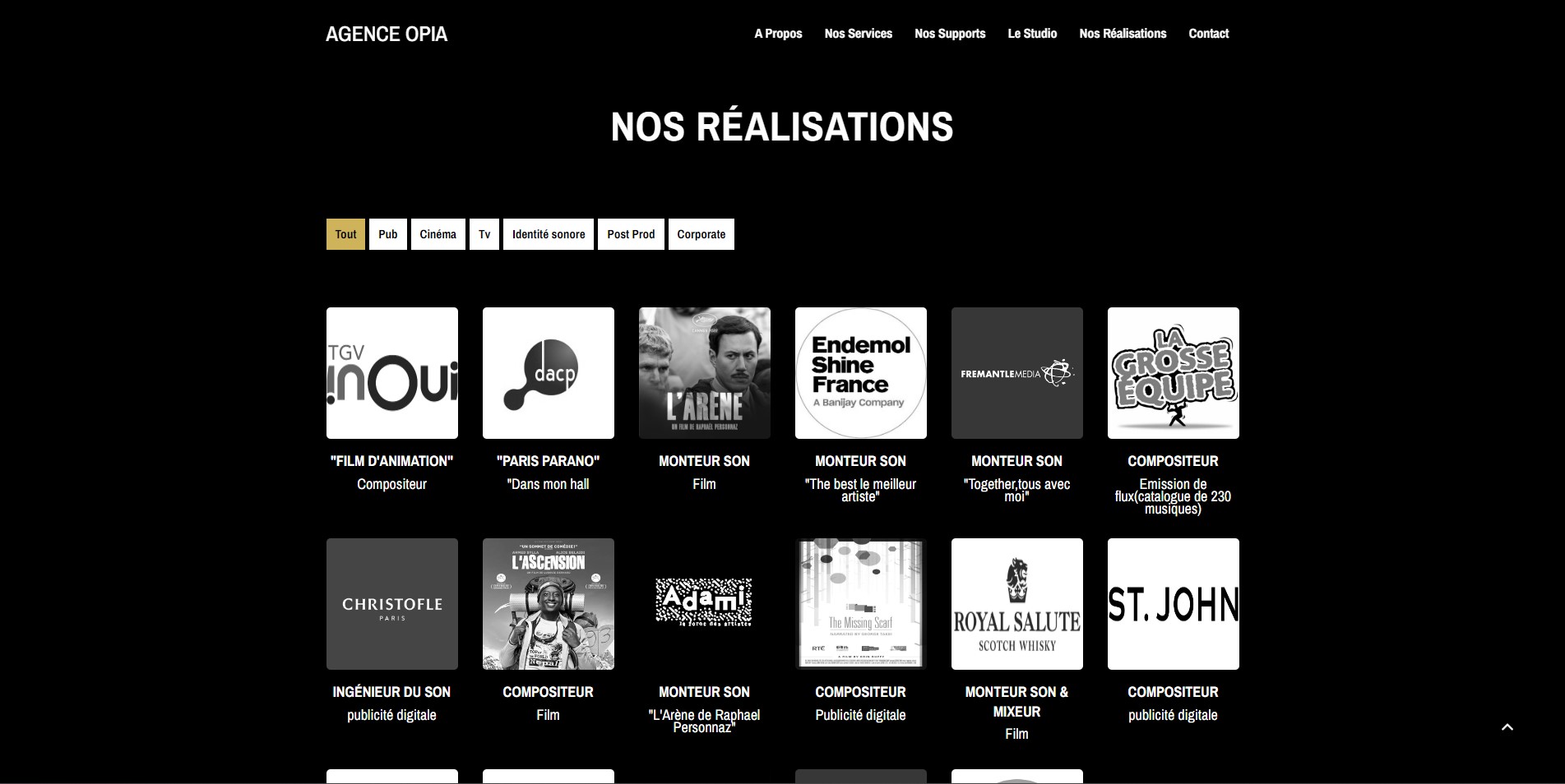 site agence opia